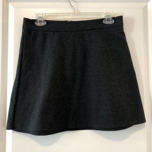 Forever 21 Short Gray A-Line Skirt